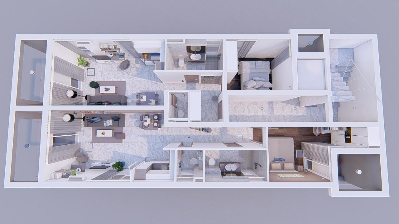 Apartments Adriatic โปดสตรานา ภายนอก รูปภาพ